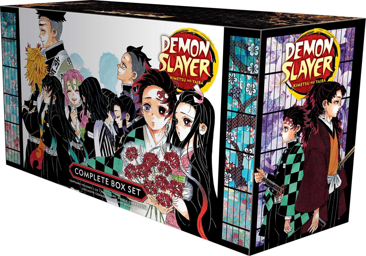 鬼滅の刃 DEMON SLAYER 完全版ボックスセット Demon Slayer: Kimetsu no Yaiba Complete Box Set: Includes volumes