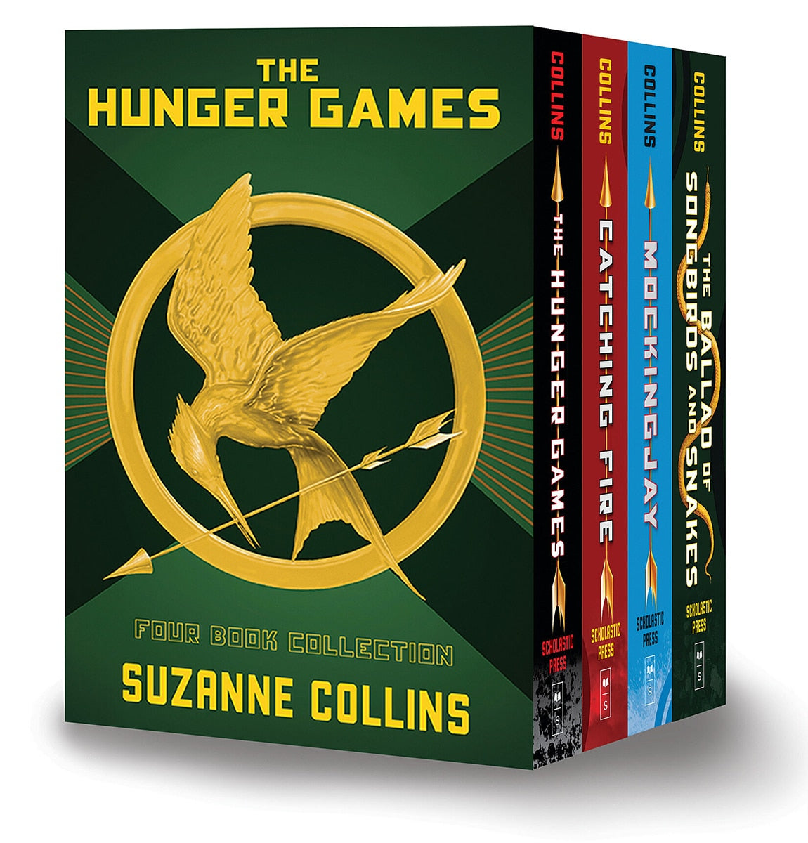 Hunger Games 4-Book Hardcover Box Set (The Hunger Games, Catching