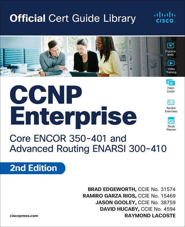 CCNP ENARSI 300-410 & ENCOR 350-401 セット CCNP Enterprise Core ENCOR 350-401 and Advanced Routing ENARSI 300