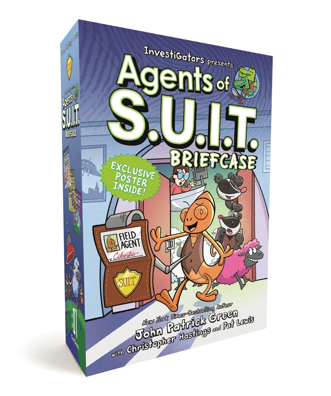 Investi GATORS Agents of S.U.I.T.11冊セット InvestiGators: Agents of S.U.I.T. Boxed Set Briefcase: Agents of