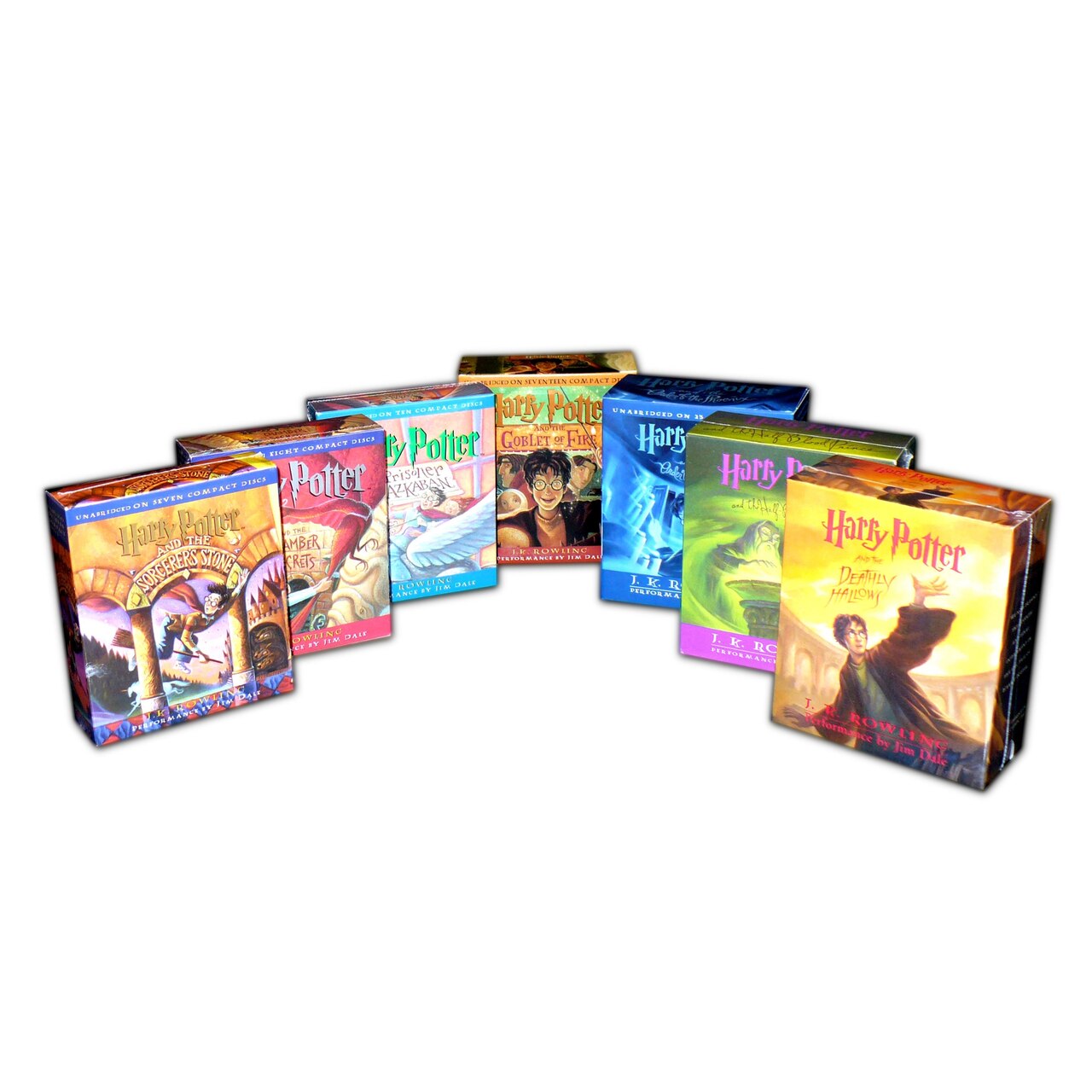 Harry Potter 1-7 Audio Collection by J.K. Rowling, (Audiobook