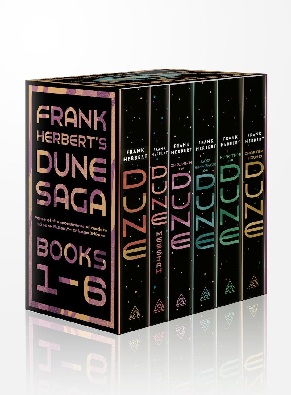 Frank Herbert's Dune Saga 6-Book Boxed Set: Dune, Dune Messiah