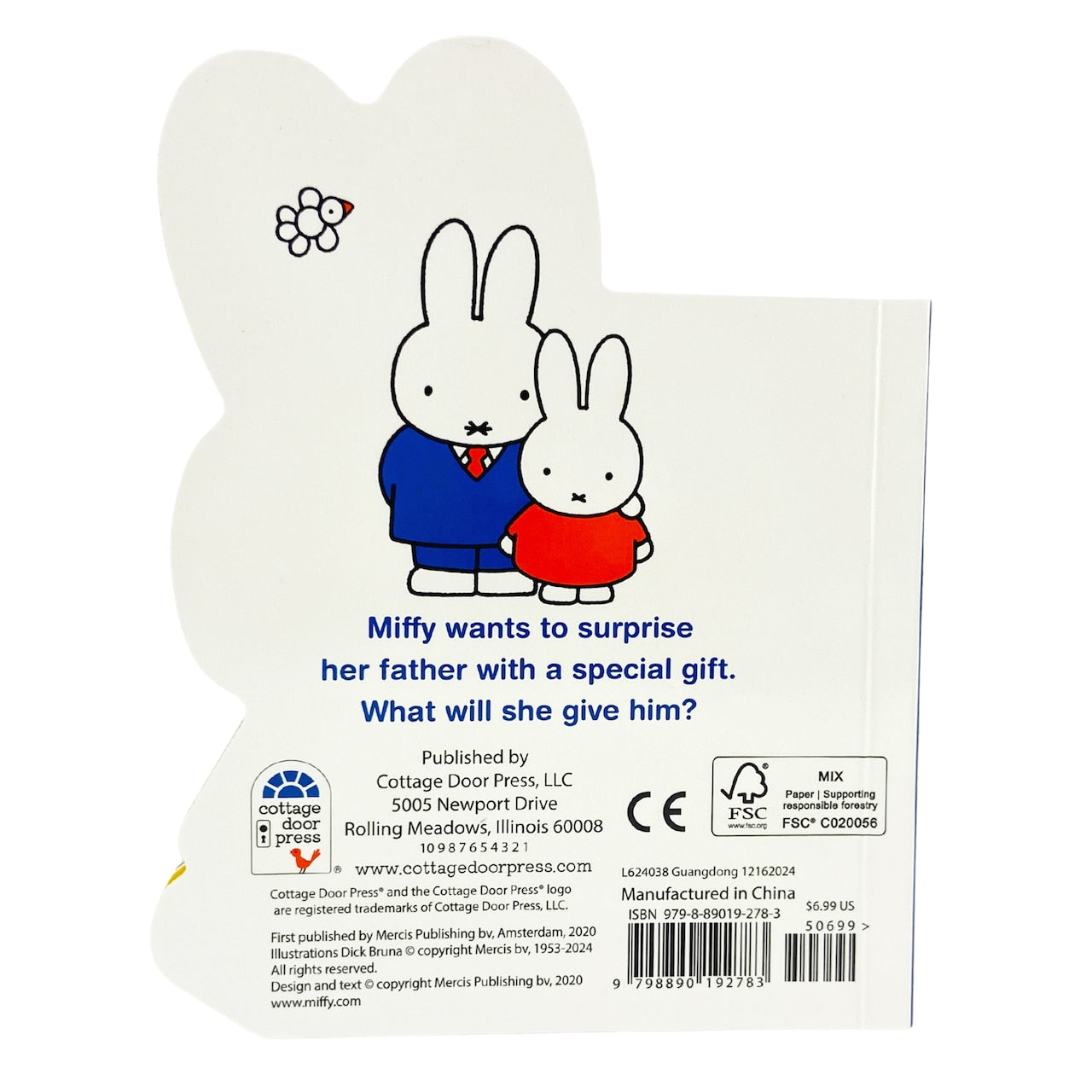 Miffy A Surprise for Father Bunny by Dick Bruna, (Board Book) | Indigo