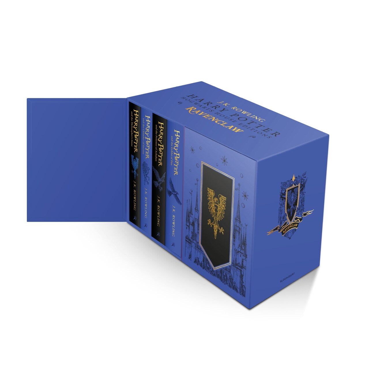 Harry Potter Ravenclaw House Editions Hardback Box Set by J.K.