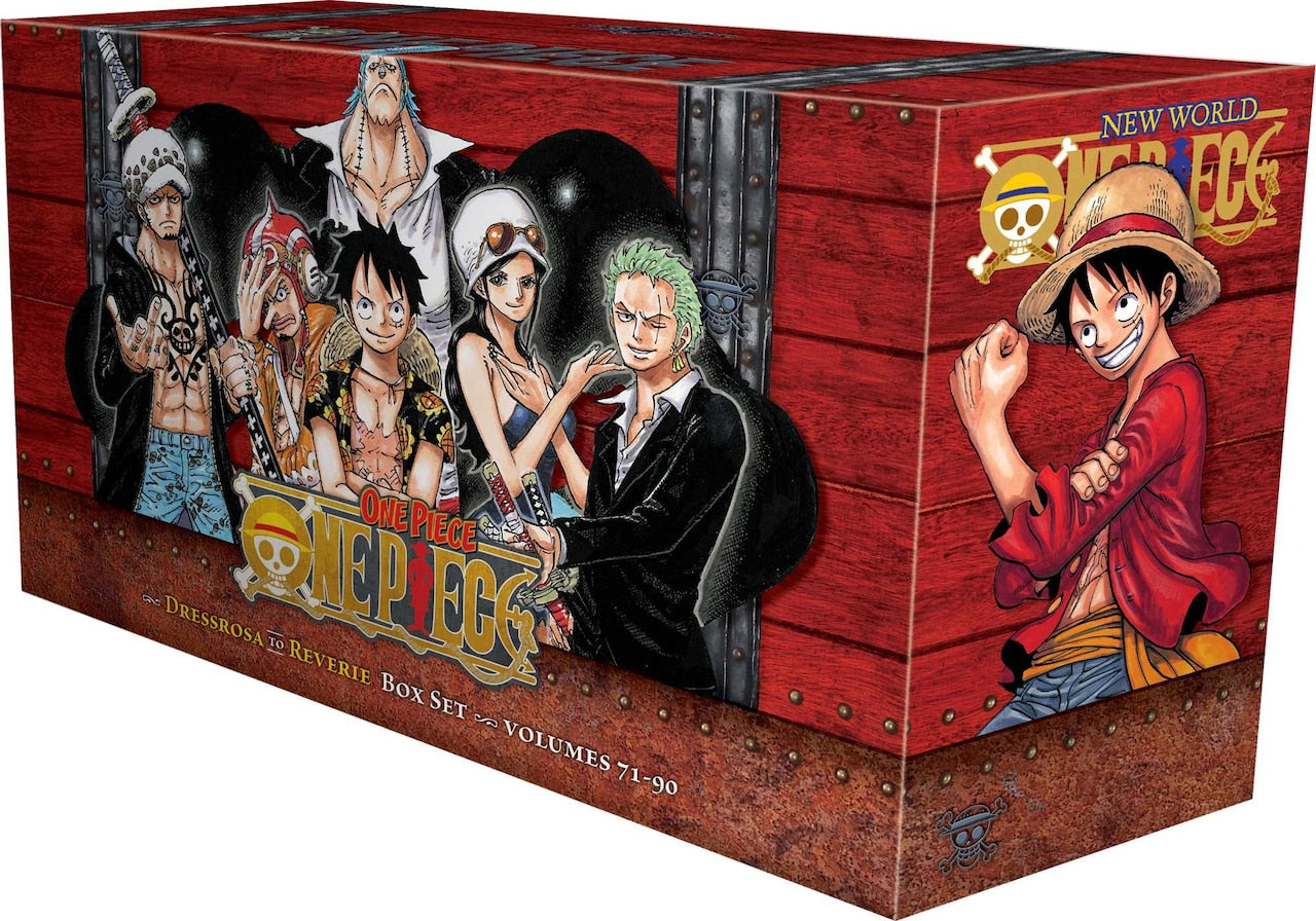 ワンピース BOX One Piece Box Set 4: Dressrosa to Reverie: Volumes 71-90 with