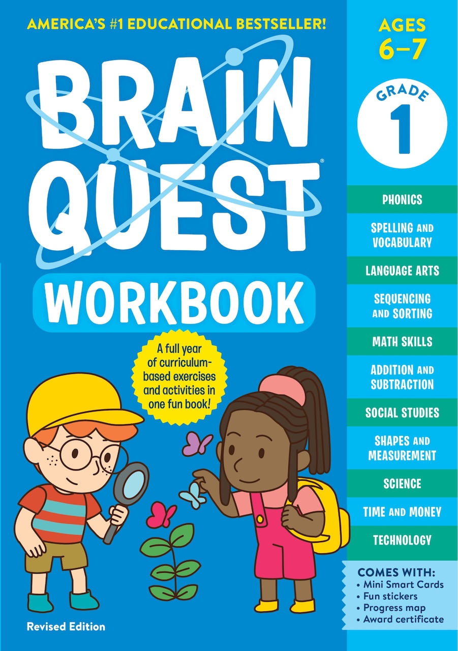 Brain Quest Workbook: 1st Grade Revised Edition by Workman