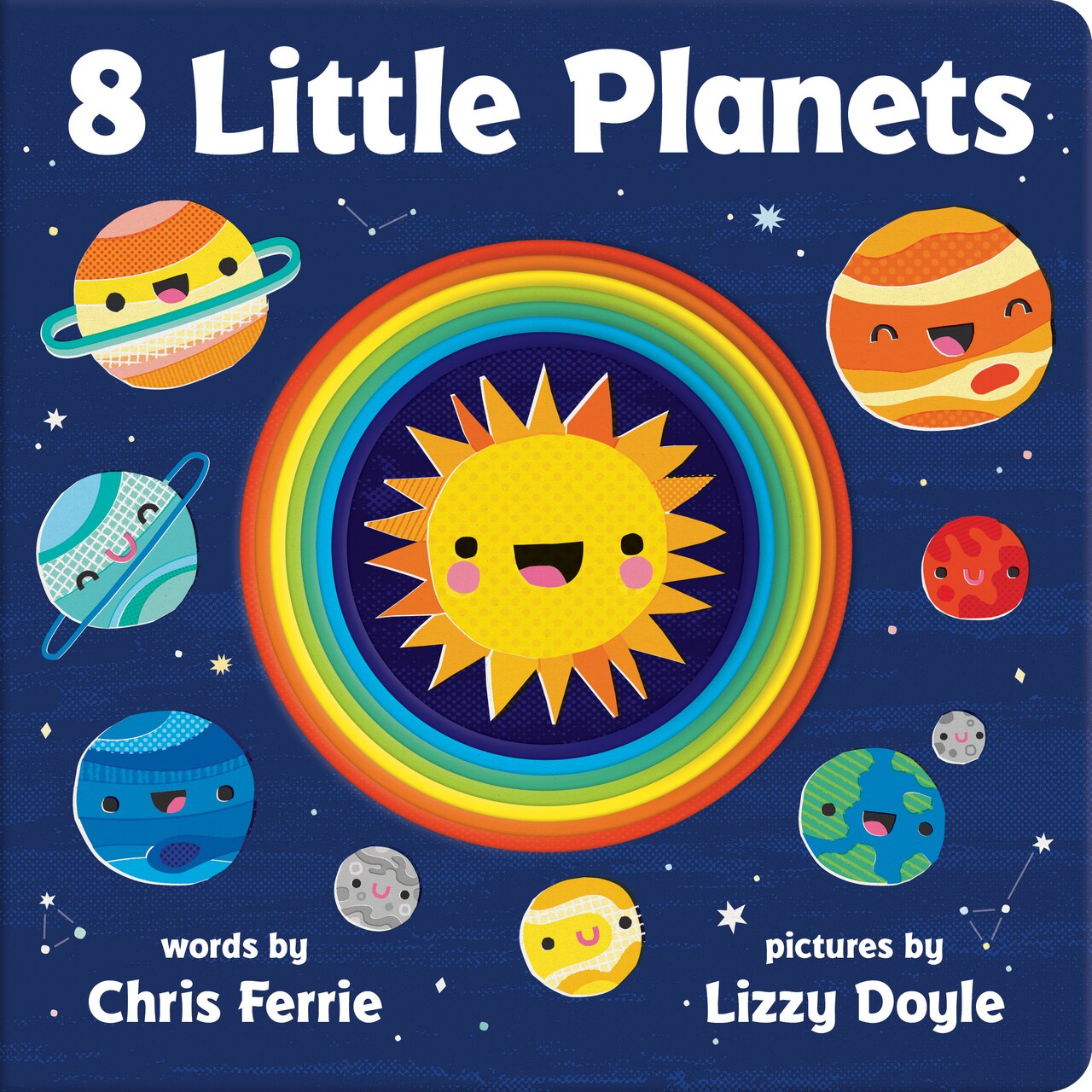 8 Little Planets by Chris Ferrie, (Board Book) | Indigo