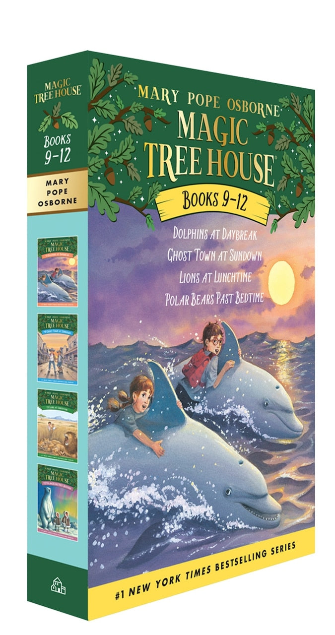 Magic Tree House Volumes 9-12 Boxed Set: Dolphins at Daybreak
