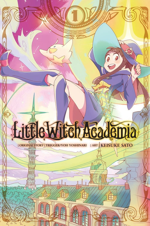 Little Witch Academia, Vol. 1 (manga) by Yoh Yoshinari, (Paperback