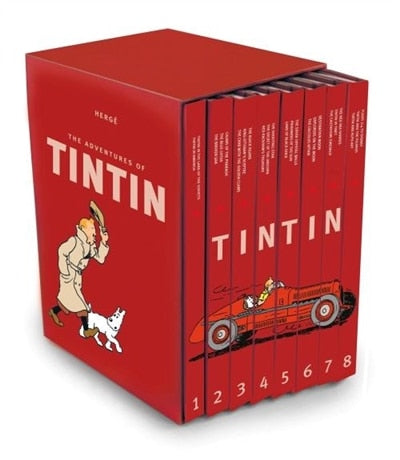 TINTIN THE TINTIN COLLECTION 全8巻セット洋書 The Adventures of Tintin – Compact Editions – The Tintin