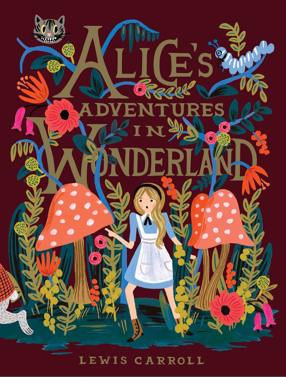 Alice's Adventures in Wonderland by Lewis Carroll, (Hardcover