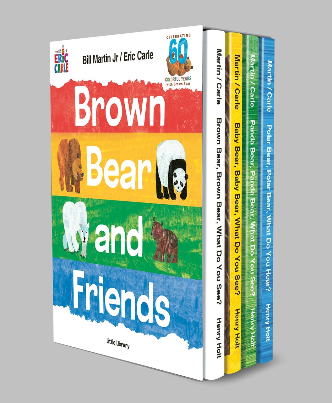 Brown Bear and Friends Little Library by Bill Martin, (Boxed Set