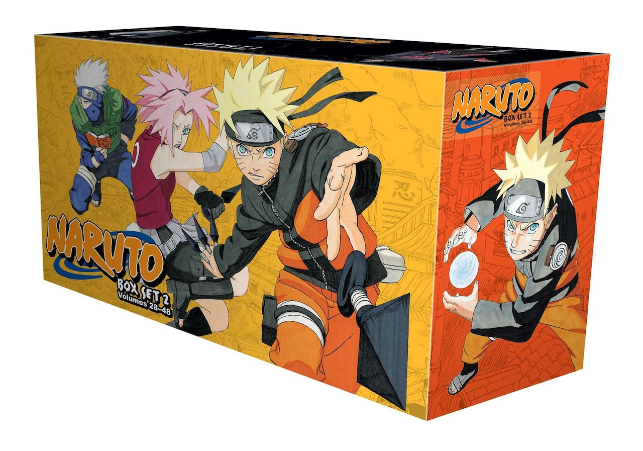 英語版　コミックス　NARUTO Box2 28〜48巻　特典付き Naruto Box Set 2: Volumes 28-48 with Premium by Masashi Kishimoto