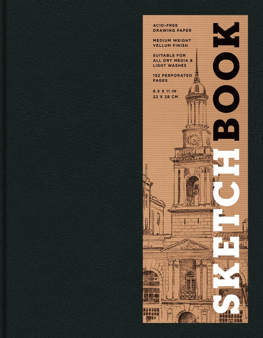 Sketchbook (Basic Large Bound Black) by Union Square Co
