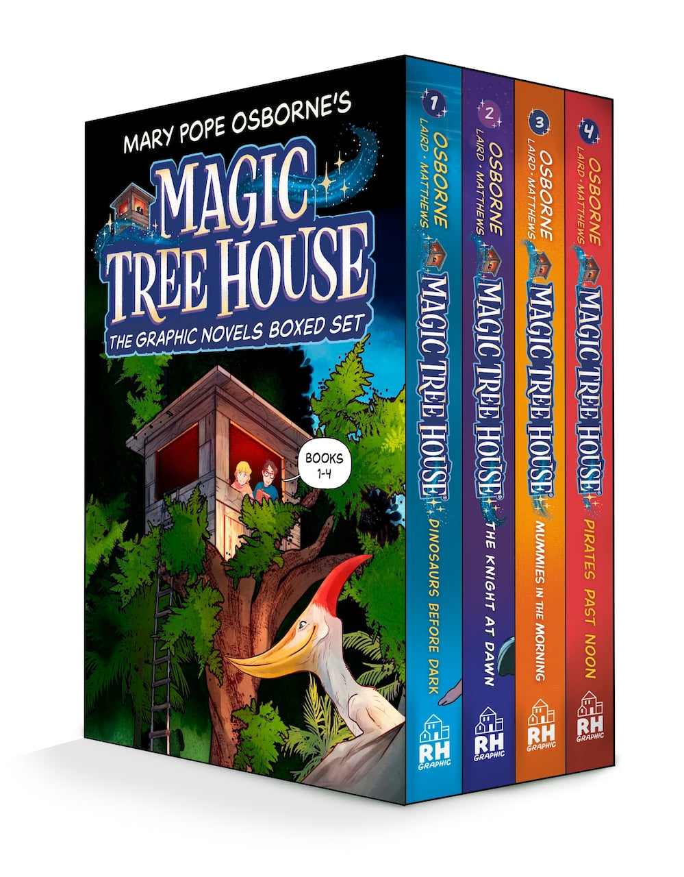 Magic Tree House Graphic Novel Starter Set: (A Graphic Novel Boxed