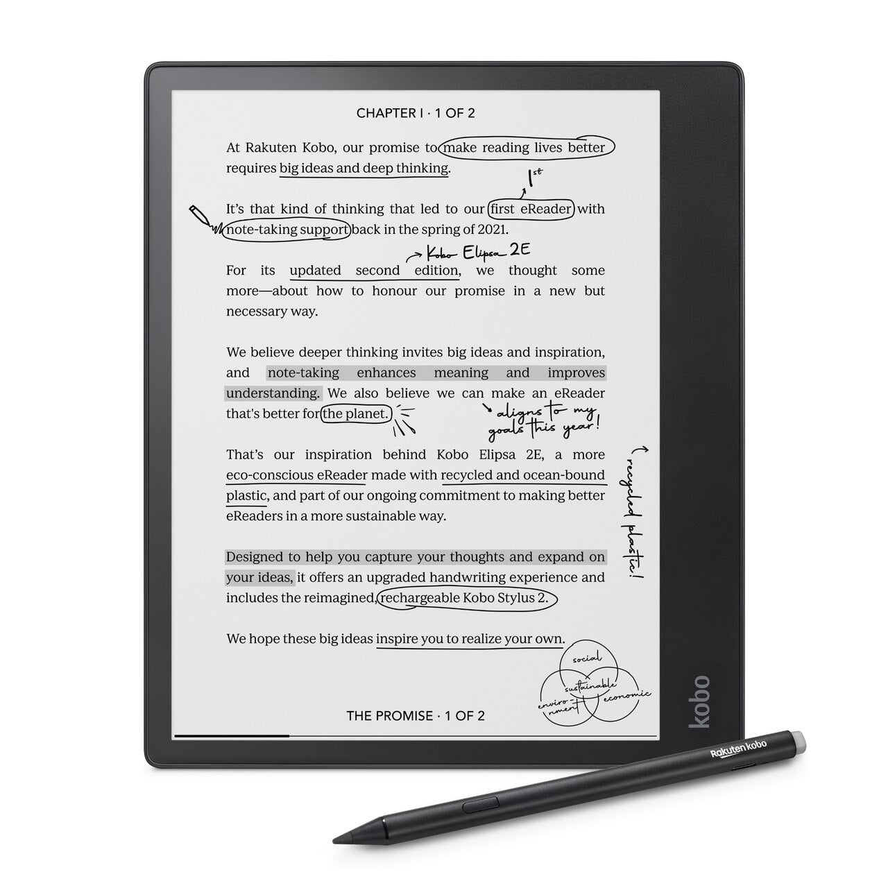 Kobo Elipsa 2E Bundle | Indigo