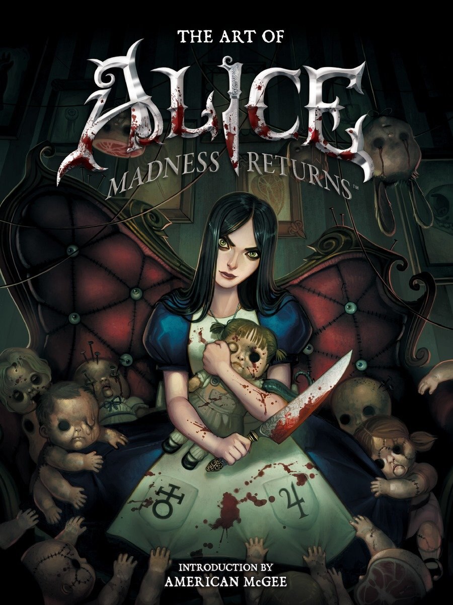 THE ART OF ALICE: MADNESS RETURNS 初版資料集 The Art of Alice: Madness Returns by American Mcgee, (Hardcover