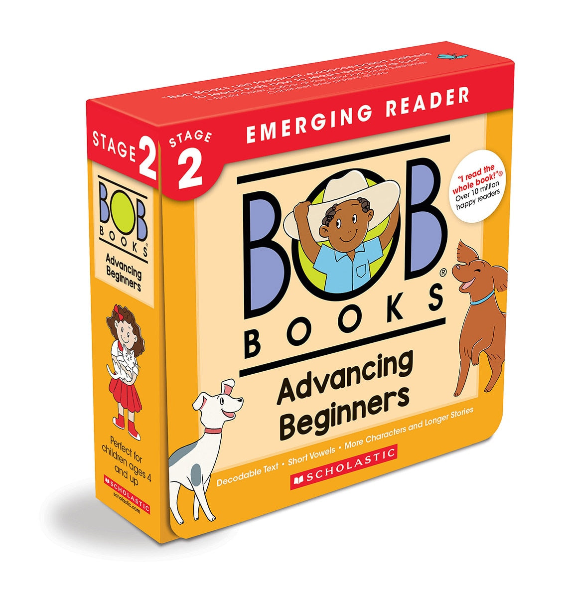 Bob Books - Advancing Beginners Box Set | Phonics, Ages 4 and up