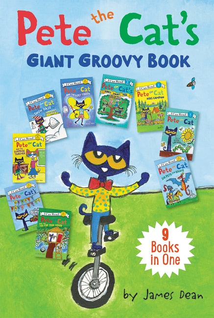 Pete the Cat's Giant Groovy Book: 9 Stories in 1 Book by James