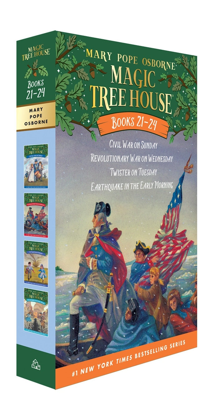 Magic Tree House Books 21-24 Boxed Set: Civil War on Sunday