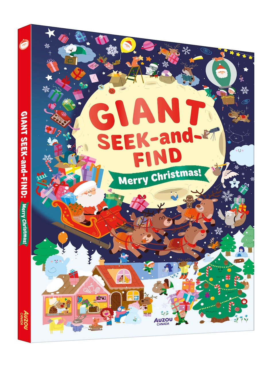 Giant Seek-and-Find Merry Christmas! (Board Book) | Indigo