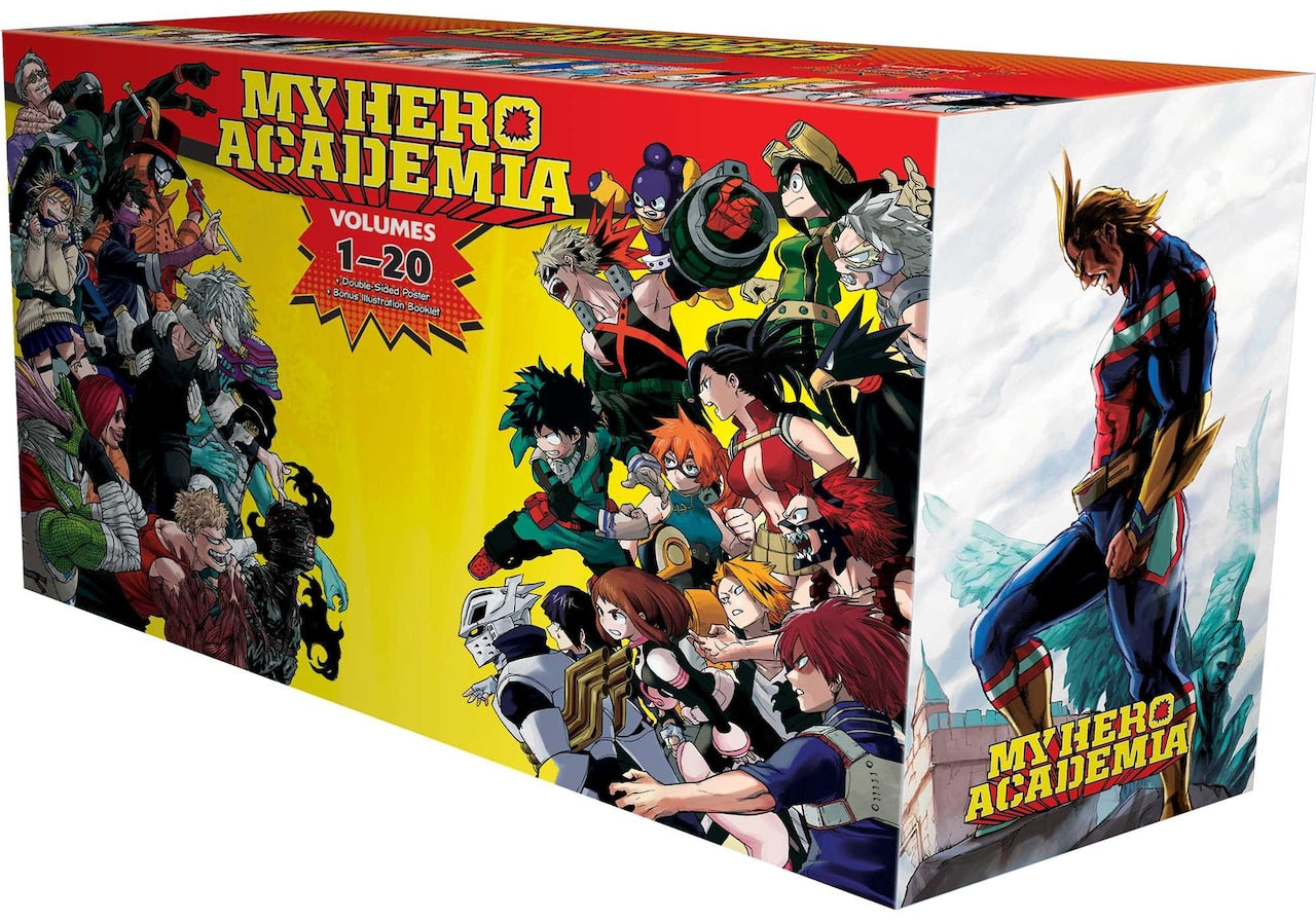 My Hero Academia Box Set 1: Includes volumes 1-20 with premium by