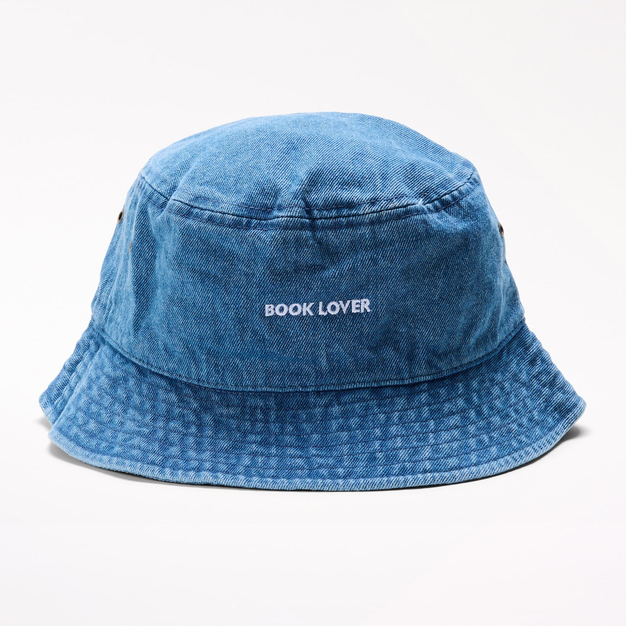 Bucket Hat, Book Lover, Denim | Indigo