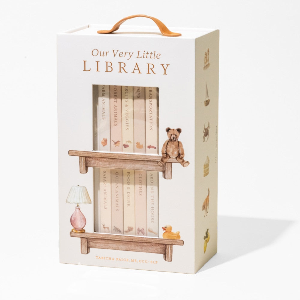 THE TIMESAVER REFERENCE LIBRARY 5冊セット Our Very Little Library Board Book Set: A Foundational Language