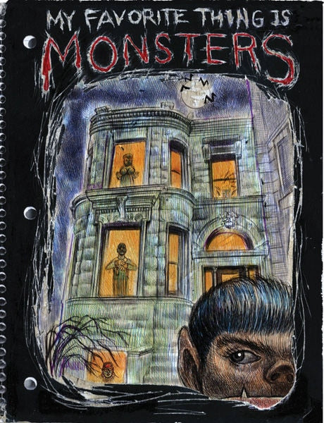 My Favorite Thing Is Monsters by Emil Ferris, (Paperback)