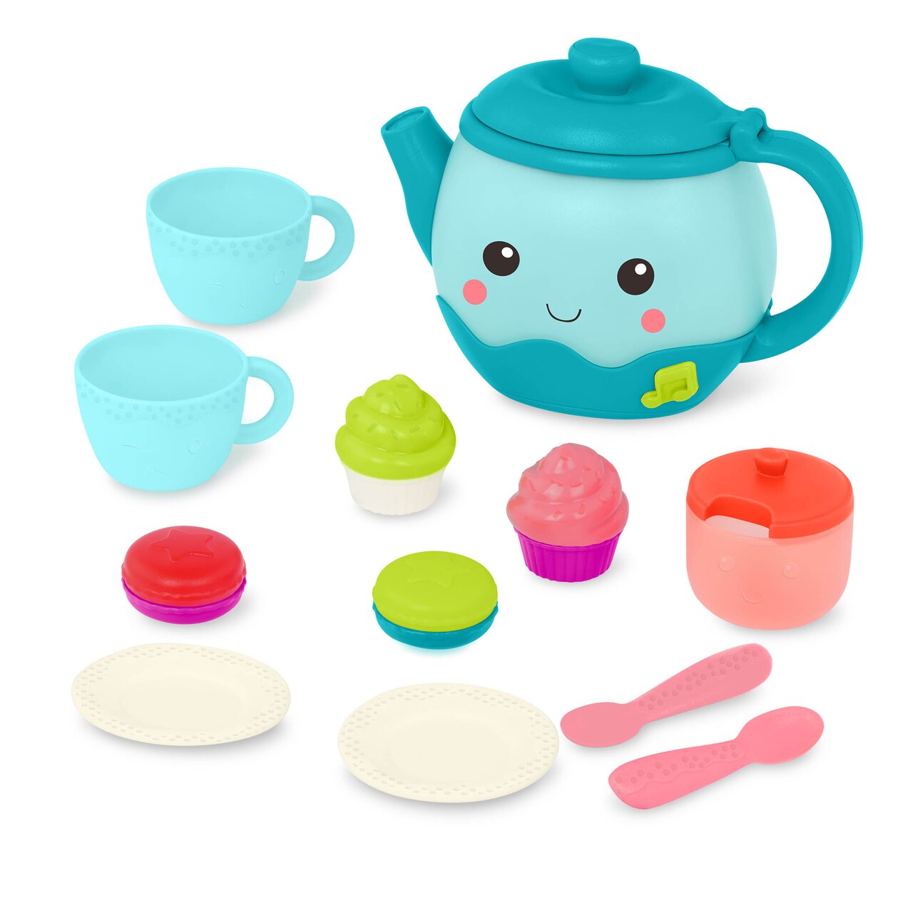Service à Thé En Bois Pour Enfants – 15 Accessoires, Jeu De Rôle Goûter, Dès 3 Ans