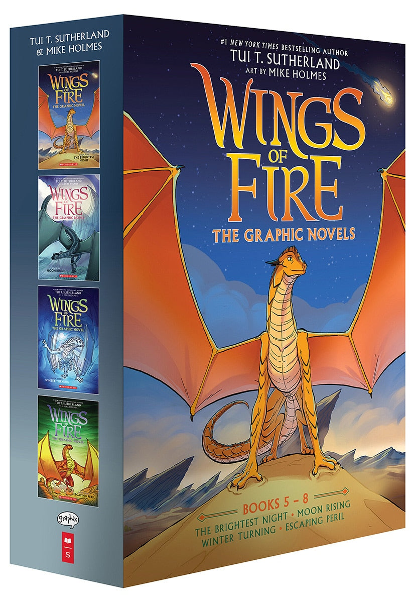 Wings of Fire #5-#8: A Graphic Novel Box Set (Wings of Fire