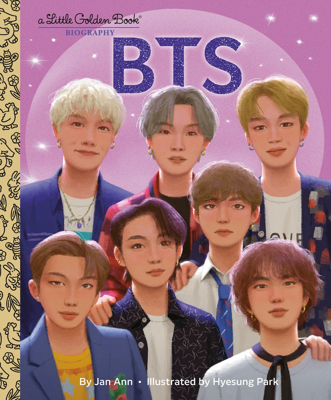 BTS: A Little Golden Book Biography by Jean Ann, (Hardcover) | Indigo