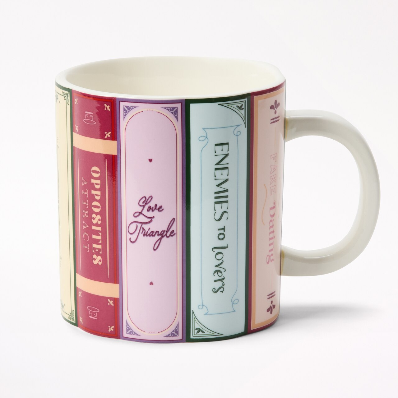 Figural Romance Book Spine Mug | Indigo