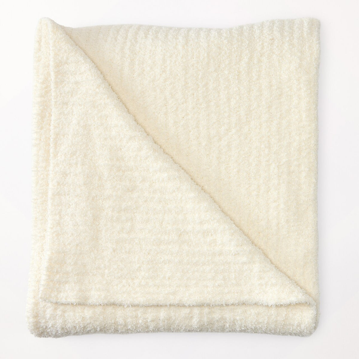 Cozy Chenille Throw, Ivory - image 1