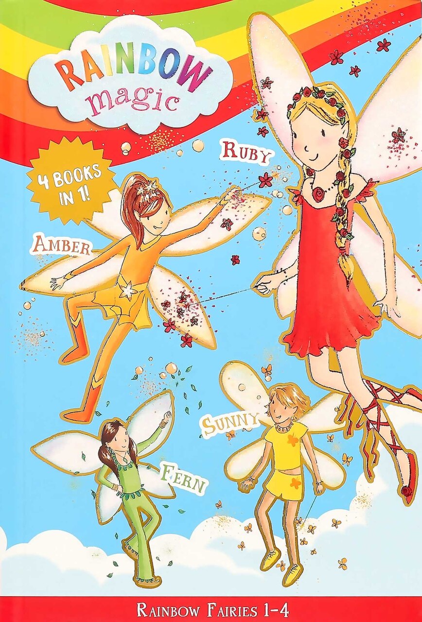 Rainbow Magic Rainbow Fairies: Books #1-4: Ruby the Red Fairy