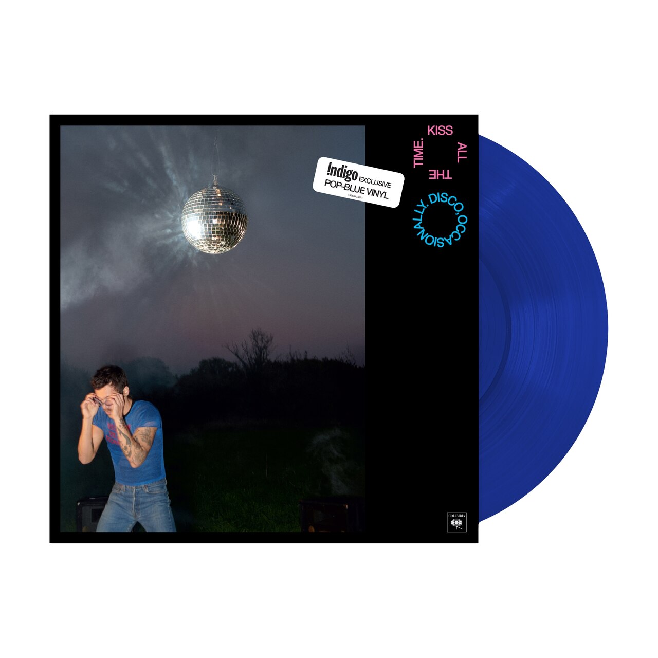 Harry Styles - Kiss All The Time. Disco, Occasionally. (Indigo Exclusive Pop Blue Vinyl) - image 1