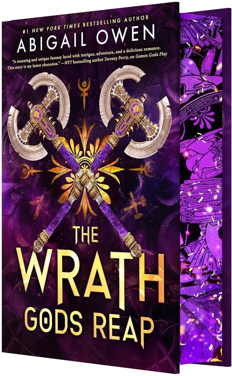 The Wrath Gods Reap: A Burn-the-World-Down Greek Gods Romantasy by