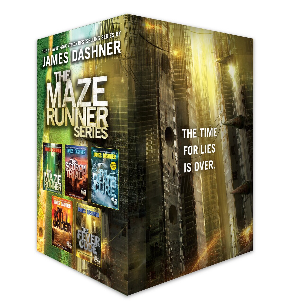 The Maze Runner Series (4-Book) by James Dashner, (Boxed Set (2017