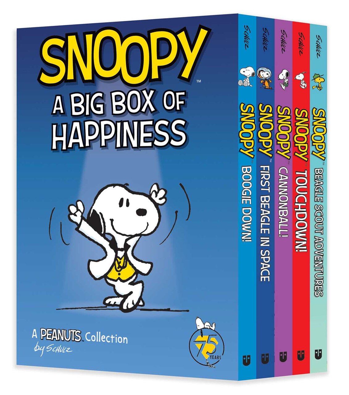 PEANUTS Collection Book4冊セット Snoopy: A Big Box of Happiness by Charles M. Schulz, (Paperback
