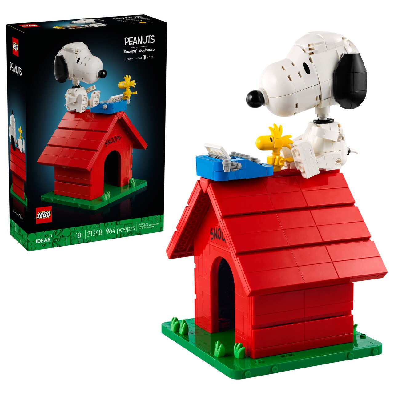 LEGO® Peanuts: Snoopy's Doghouse - 21368 | Indigo
