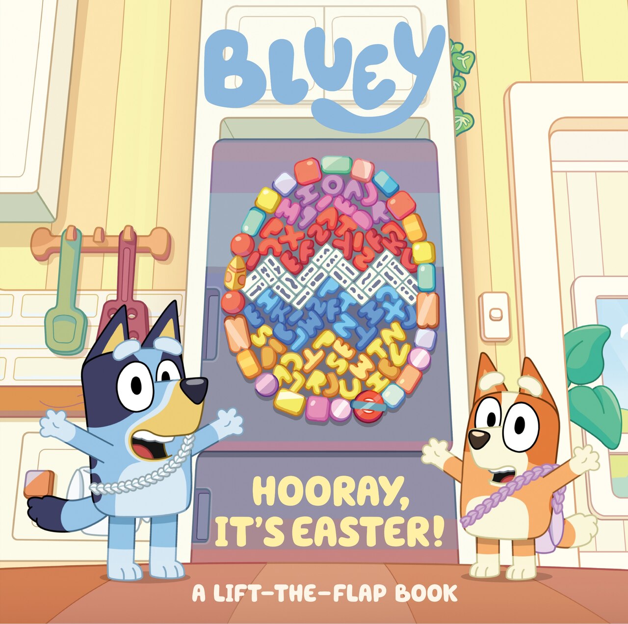 Bluey: Hooray, It's Easter!: A Lift-the-Flap Book by Penguin Young