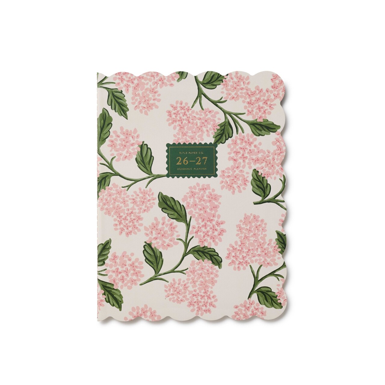 12‑Month Academic Hydrangea Appointment Book - image 1