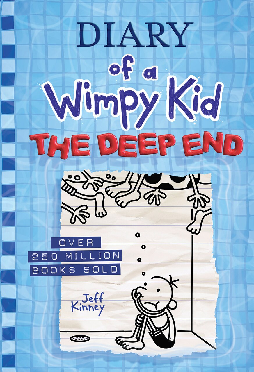 The Deep End (Diary of a Wimpy Kid #15) by Jeff Kinney, (Hardcover