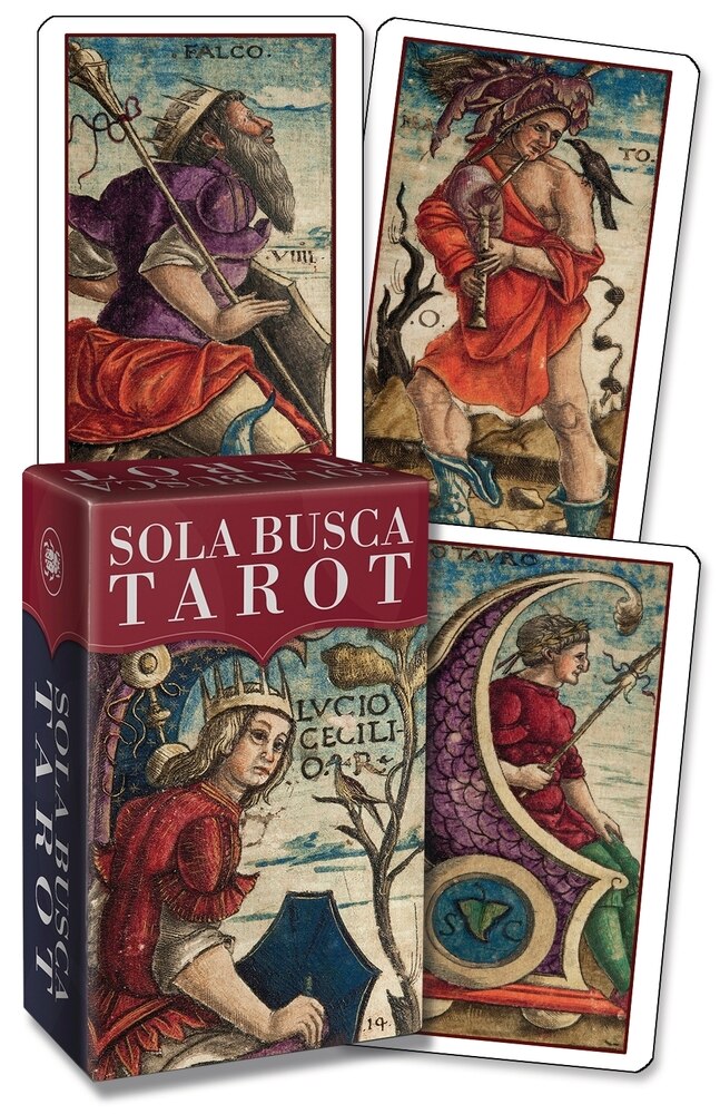 【超希少・絶版】Sola Busca Tarot 開封済み未使用 Sola Busca Tarot Mini by Lo Scarabeo, (Paperback) | Indigo