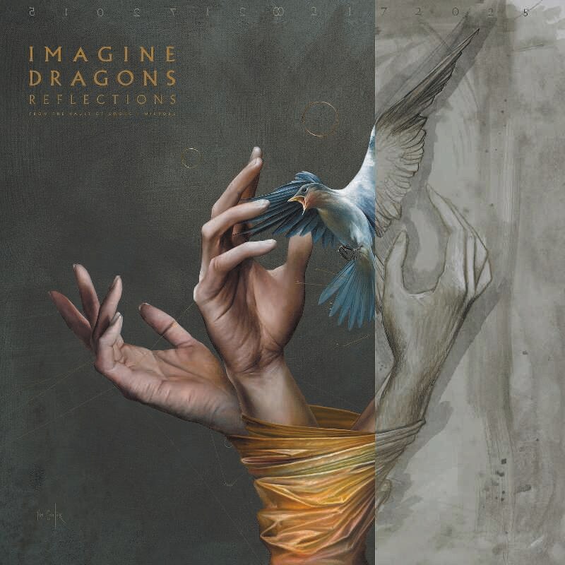 Imagine Dragons - Reflections (From the Vault of Smoke + Mirrors) Ocean Blue LP - image 1