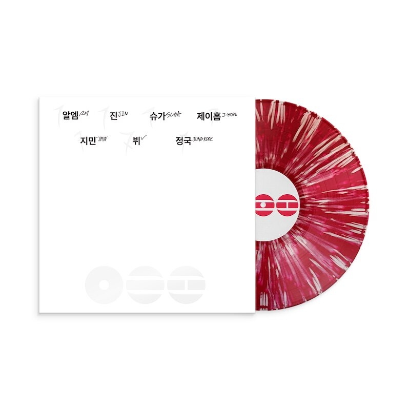 BTS V ARIRANG LP Deluxe Vinyl アルバム BTS - The 5th Album 'ARIRANG' Deluxe Vinyl B+W Version (Indigo