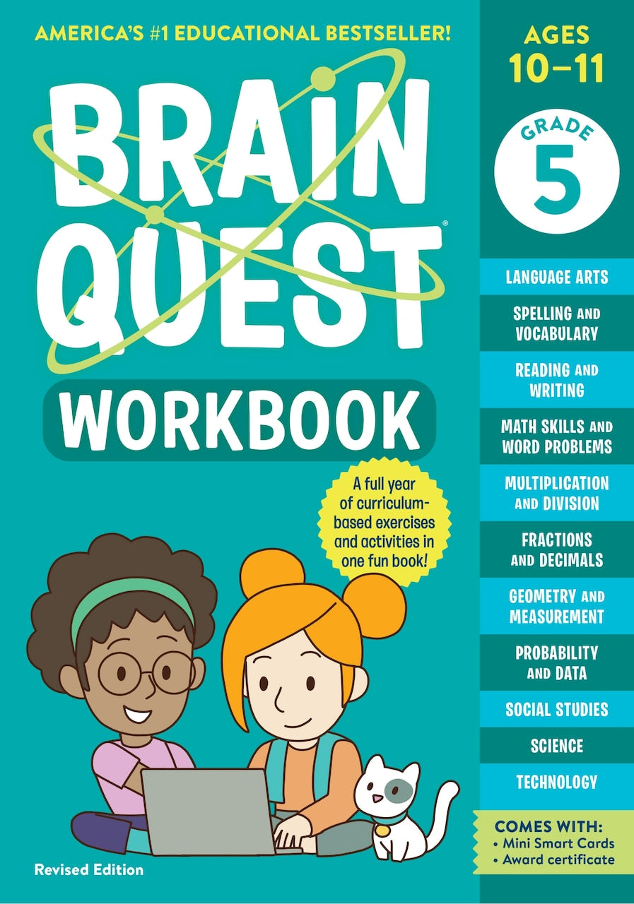 Brain Quest Workbook: 5th Grade Revised Edition by Workman Brain Quest Workbook: 5th Grade Revised Edition by Workman