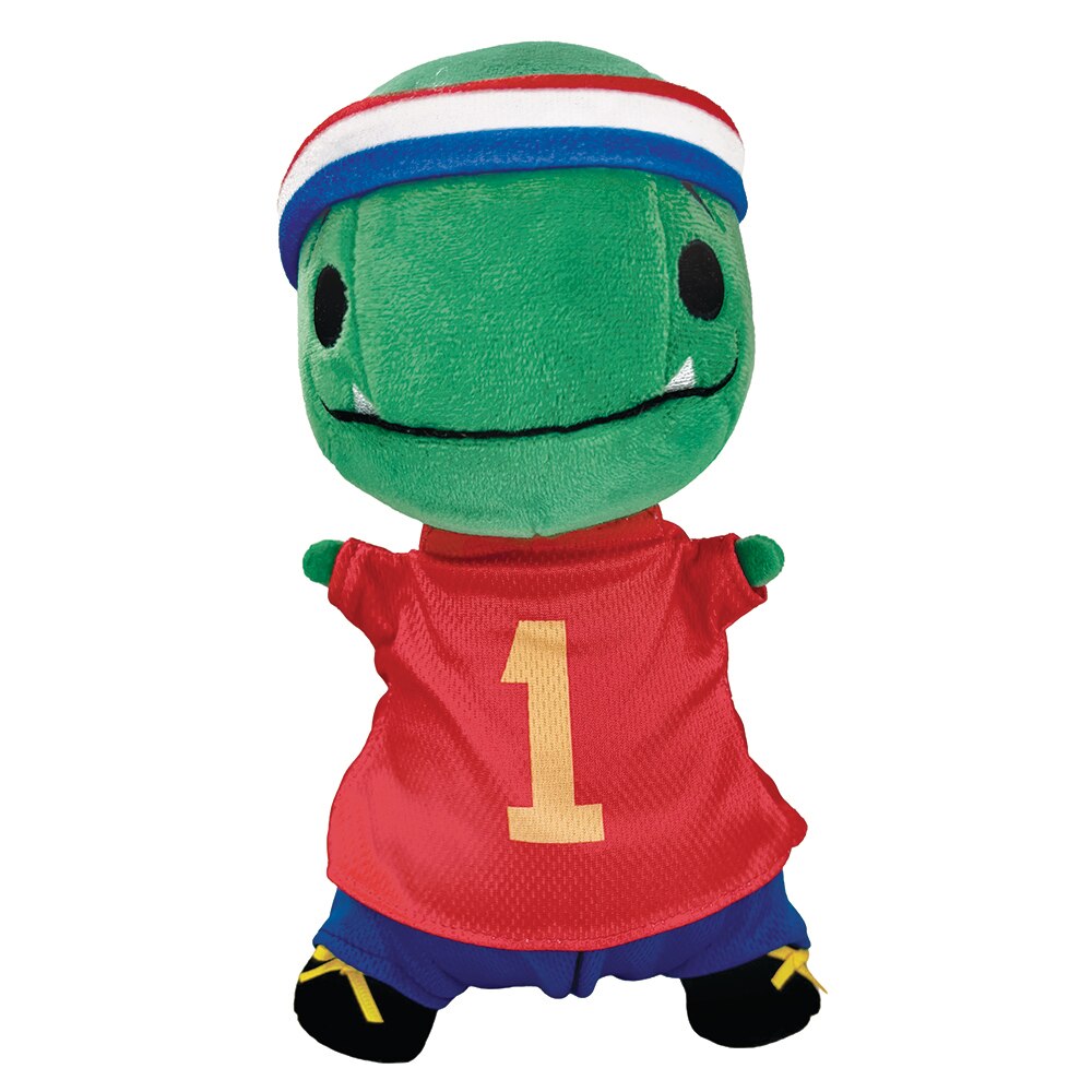 Tiny T Rex Tries Soccer Plush - image 1
