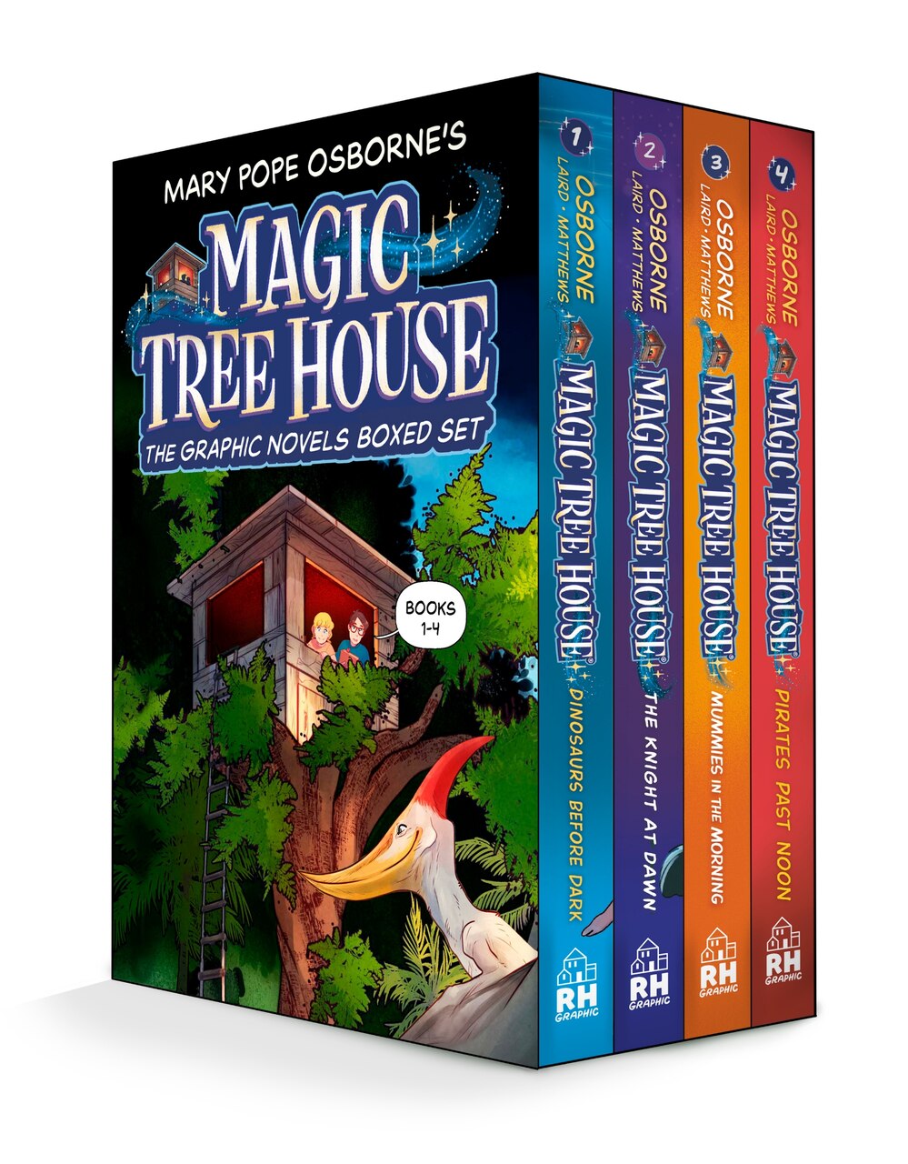 Magic Tree House Graphic Novel Starter Set: (A Graphic Novel Boxed