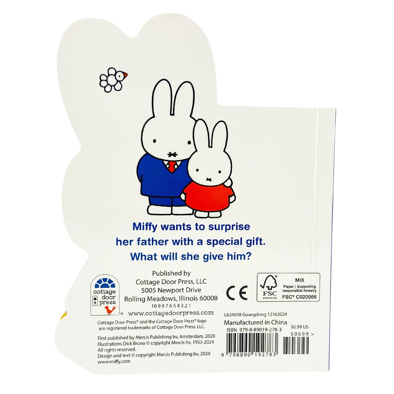 Miffy A Surprise for Father Bunny by Dick Bruna, (Board Book) | Indigo